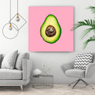 HEDGEHOCADO by Jonas Loose on GIANT ART - green photo illustration