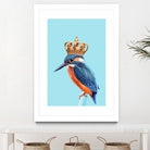 KINGFISHER by Jonas Loose on GIANT ART - blue photo manipulation