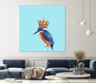 KINGFISHER by Jonas Loose on GIANT ART - blue photo manipulation