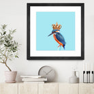 KINGFISHER by Jonas Loose on GIANT ART - blue photo manipulation