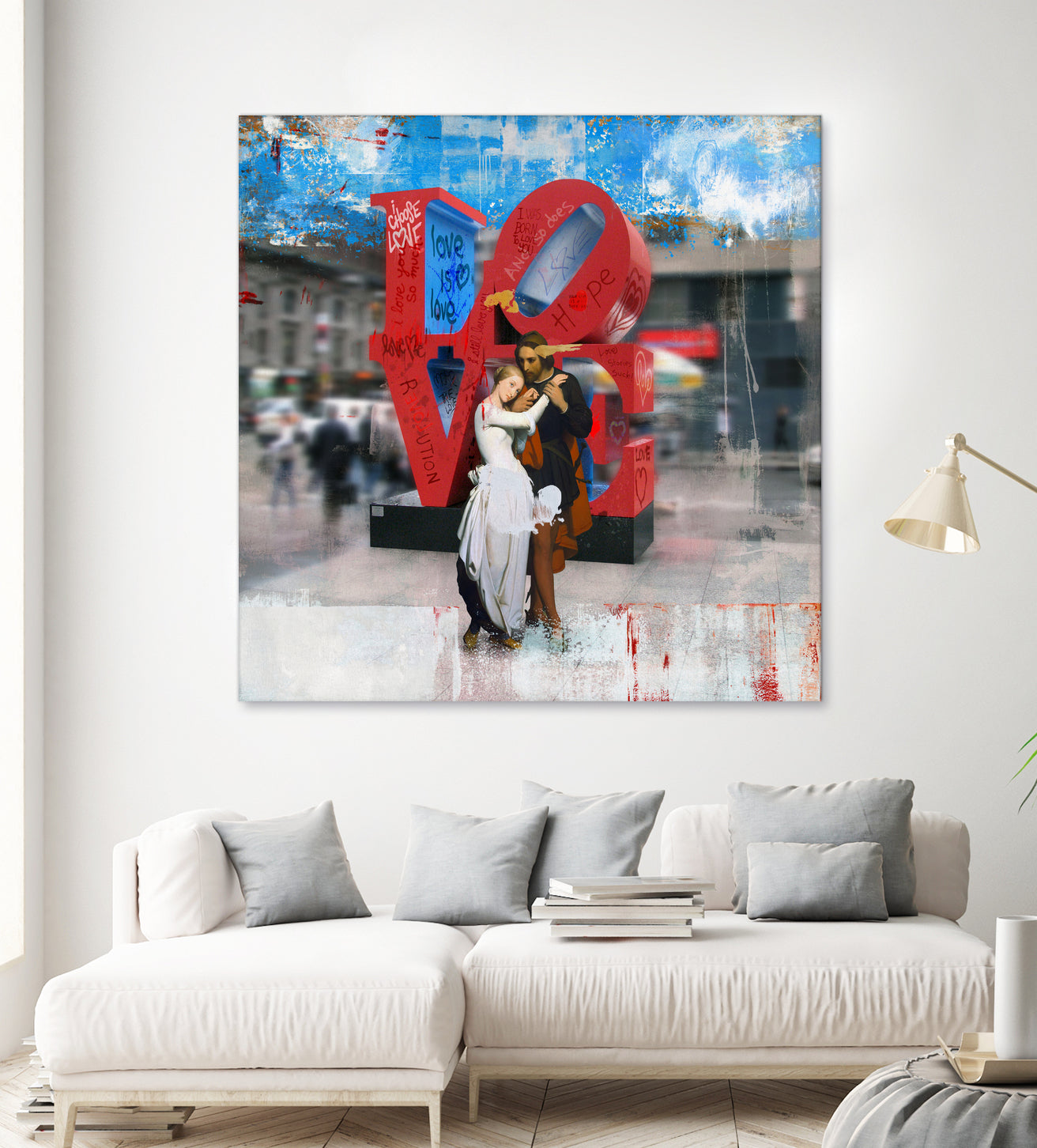 Love II by José Luis Guerrero on GIANT ART - red digital painting