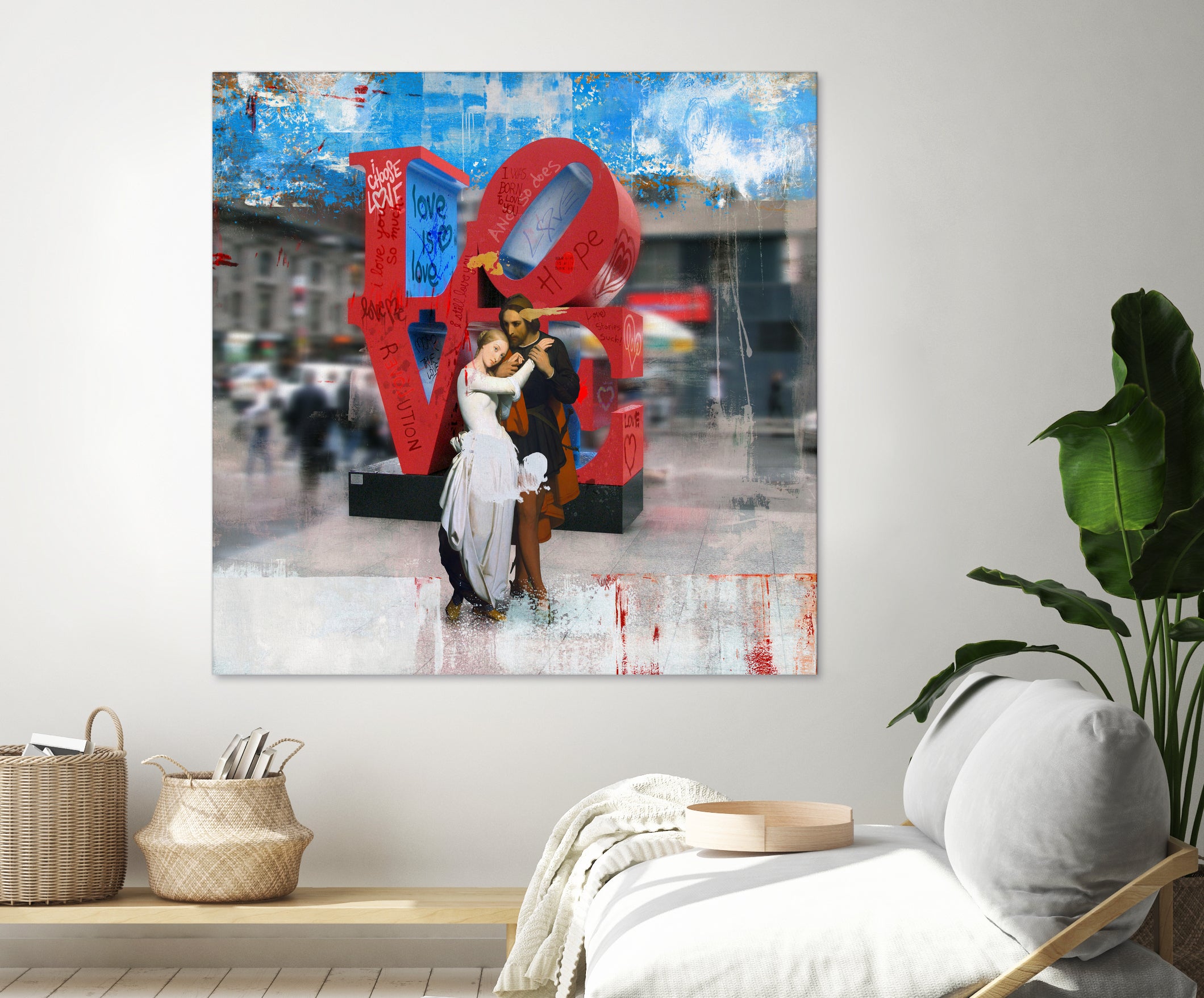 Love II by José Luis Guerrero on GIANT ART - red digital painting