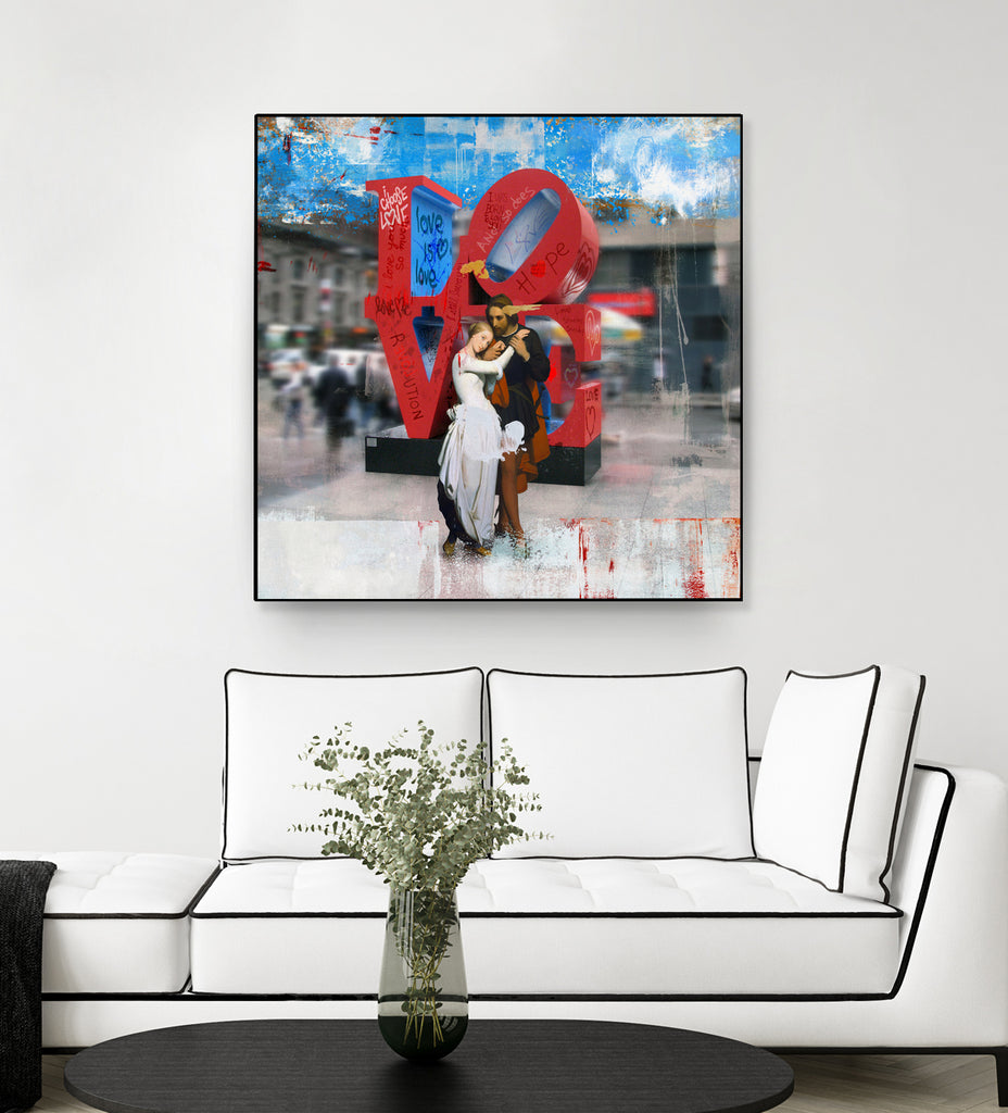 Love II by José Luis Guerrero on GIANT ART - red digital painting