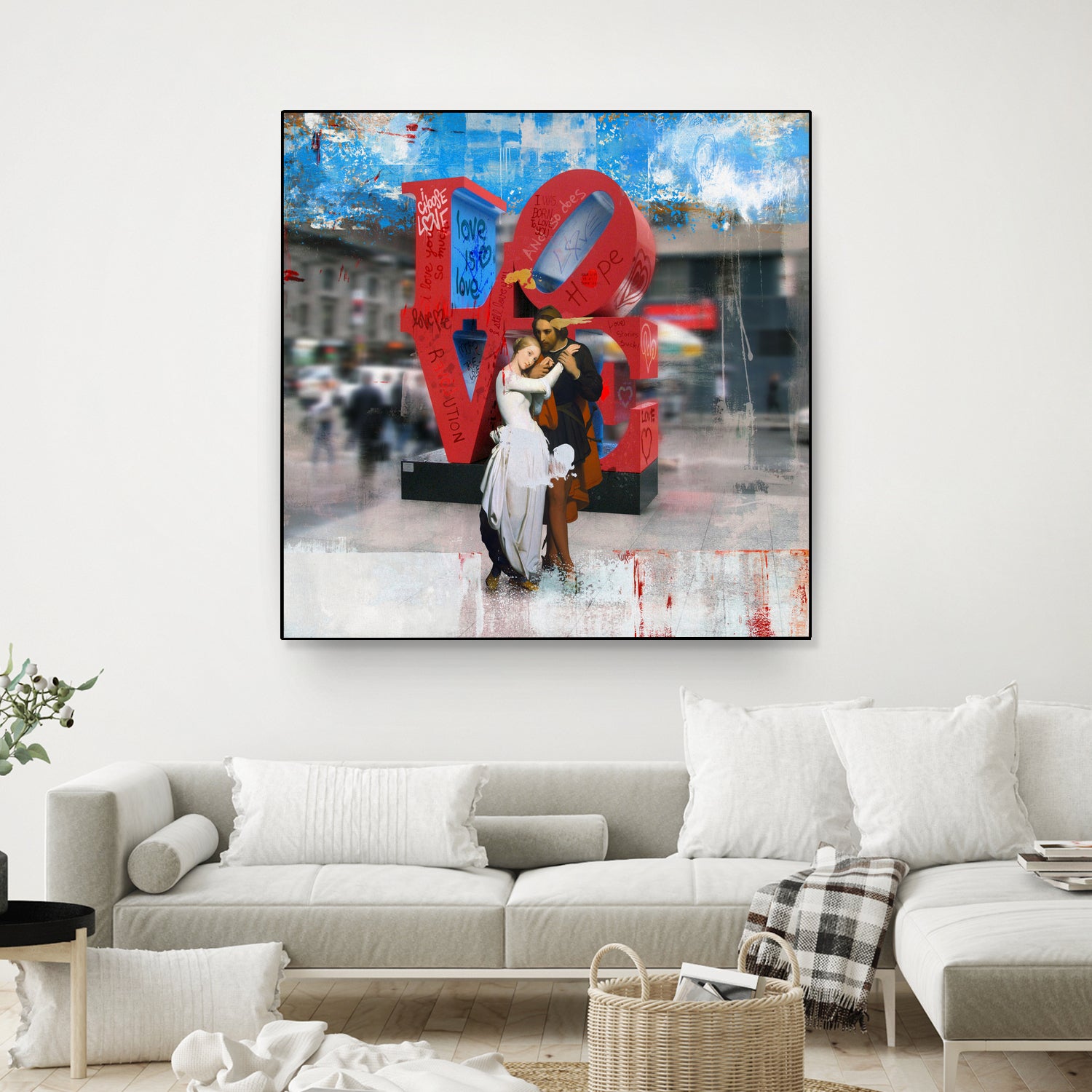 Love II by José Luis Guerrero on GIANT ART - red digital painting