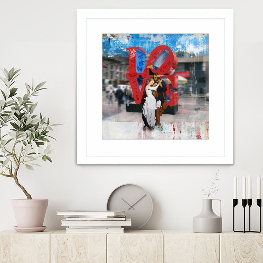 Love II by José Luis Guerrero on GIANT ART - red digital painting