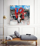 Love II by José Luis Guerrero on GIANT ART - red digital painting