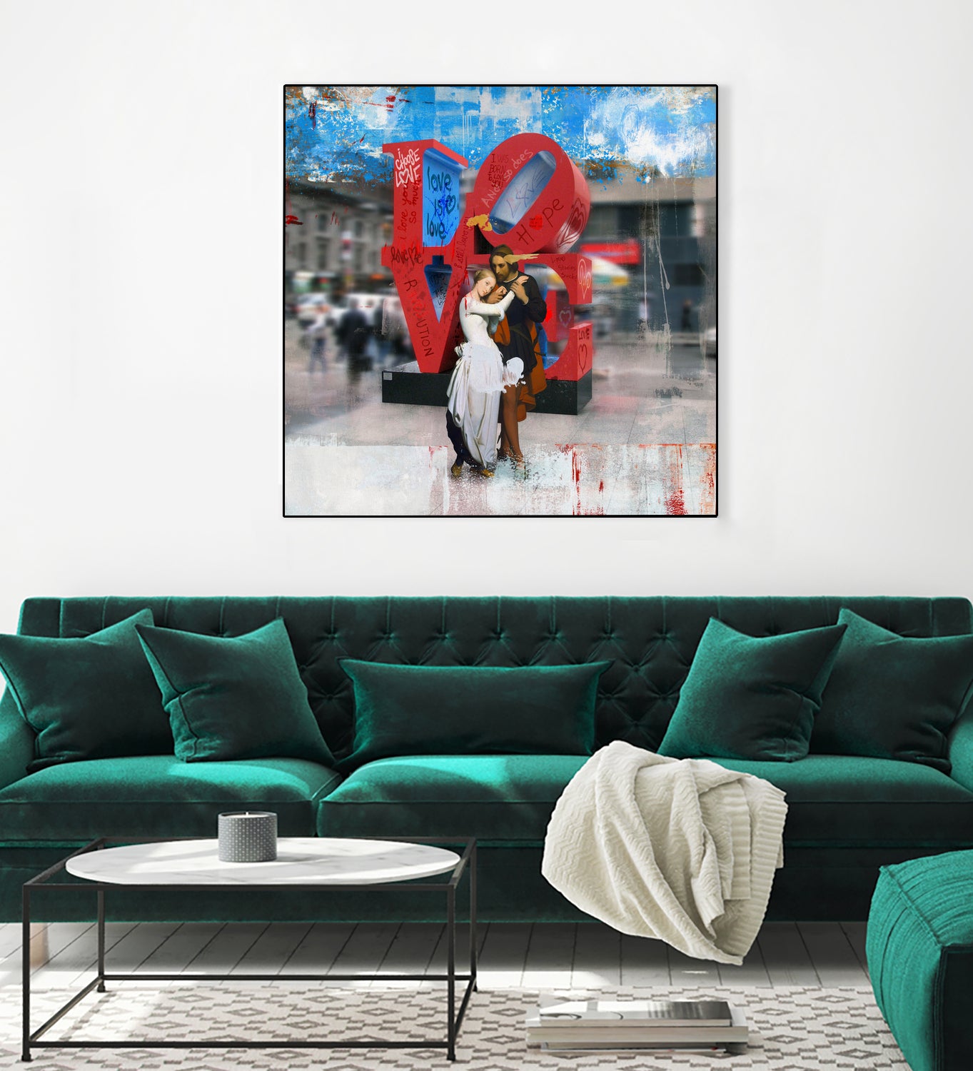 Love II by José Luis Guerrero on GIANT ART - red digital painting