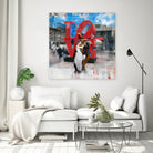 Love II by José Luis Guerrero on GIANT ART - red digital painting