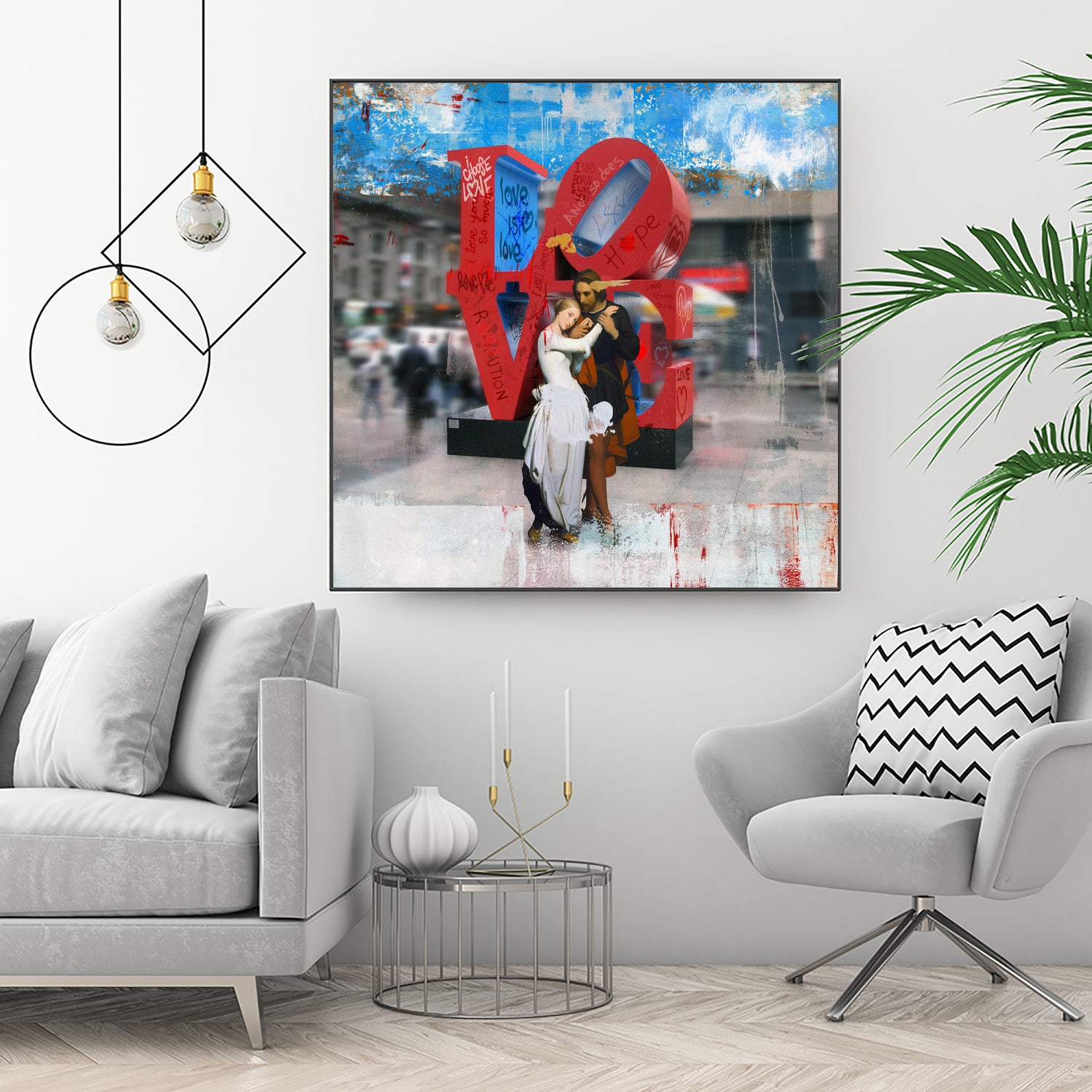 Love II by José Luis Guerrero on GIANT ART - red digital painting