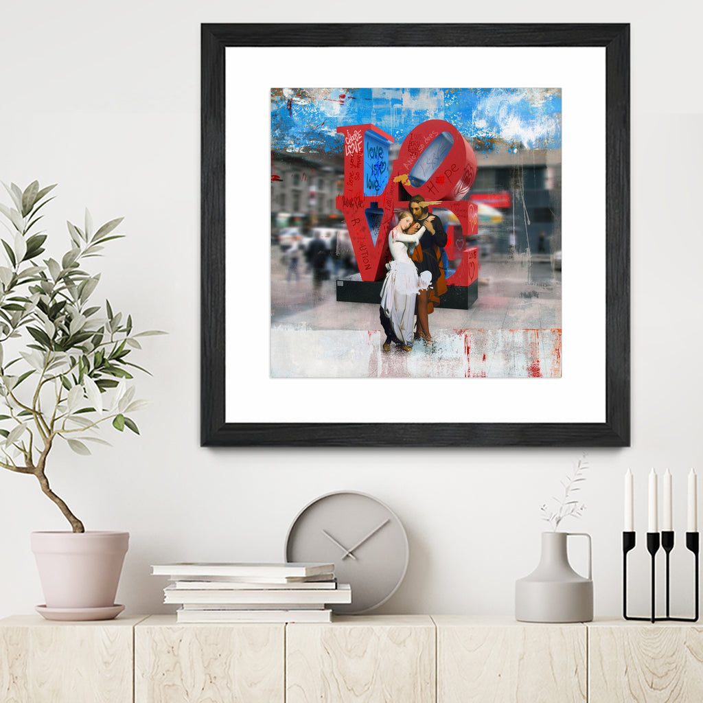 Love II by José Luis Guerrero on GIANT ART - red digital painting