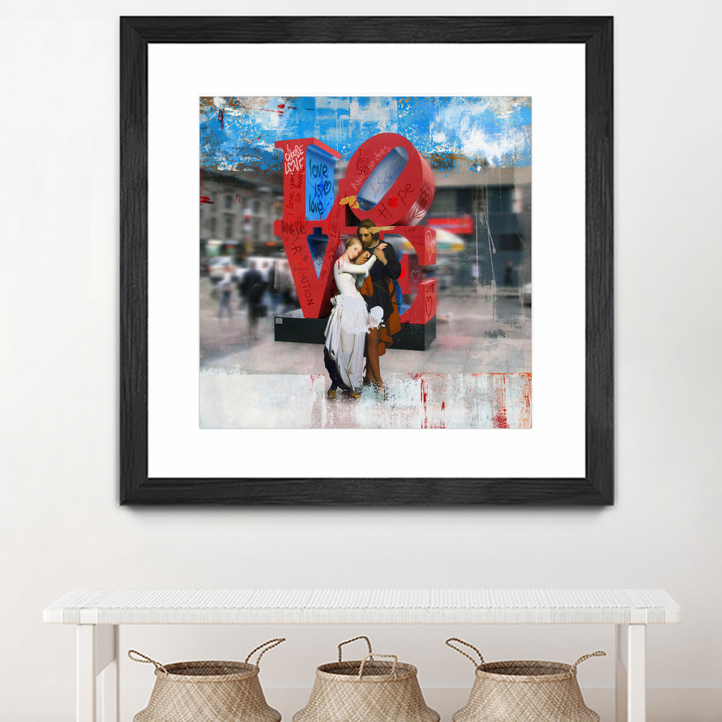 Love II by José Luis Guerrero on GIANT ART - red digital painting