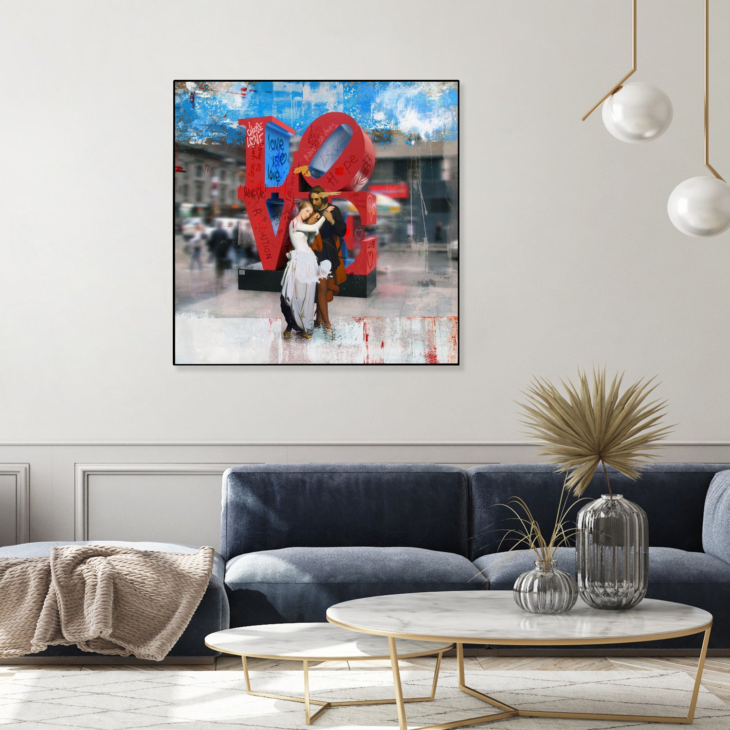 Love II by José Luis Guerrero on GIANT ART - red digital painting