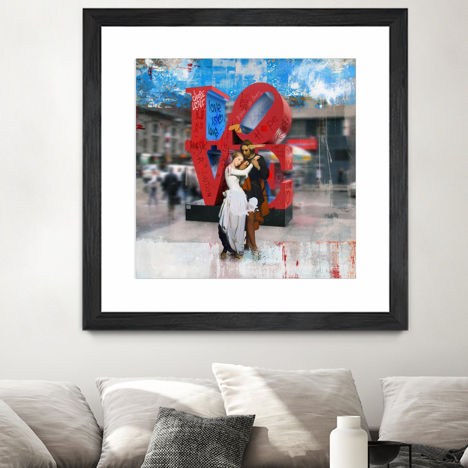 Love II by José Luis Guerrero on GIANT ART - red digital painting