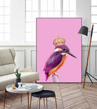 QUEENFISHER by Jonas Loose on GIANT ART - pink photo manipulation