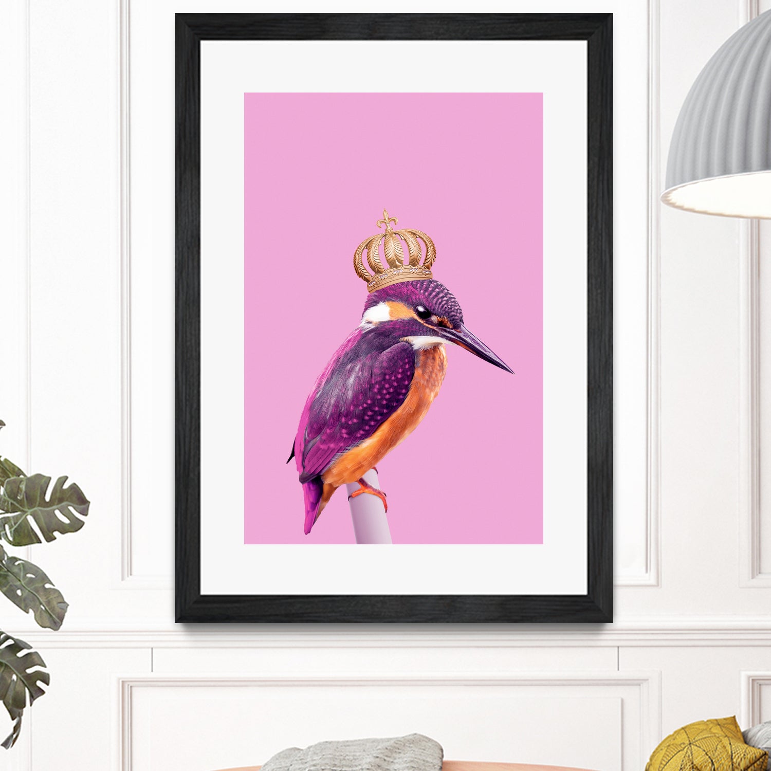 QUEENFISHER by Jonas Loose on GIANT ART - pink photo manipulation