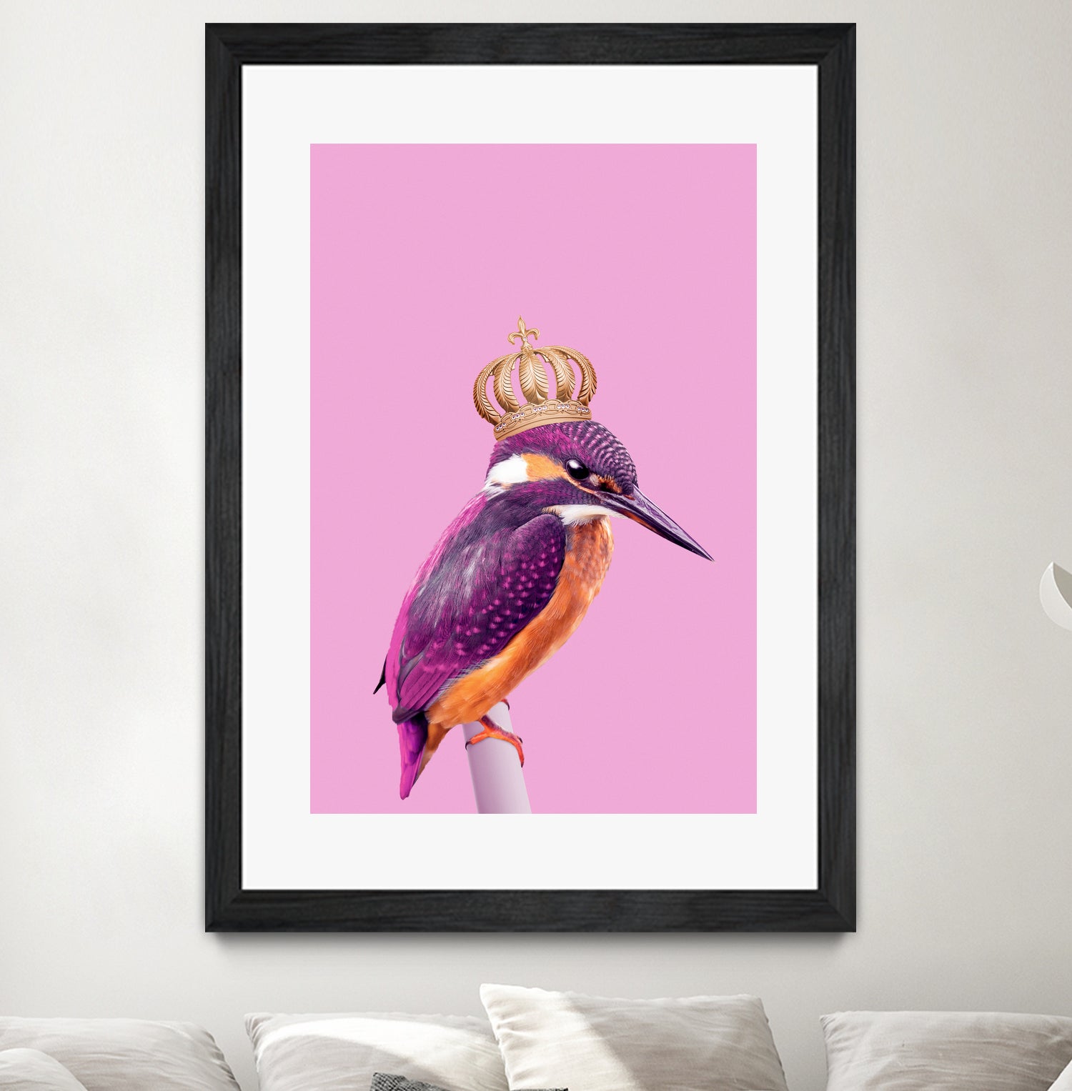 QUEENFISHER by Jonas Loose on GIANT ART - pink photo manipulation