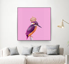 QUEENFISHER by Jonas Loose on GIANT ART - pink photo manipulation