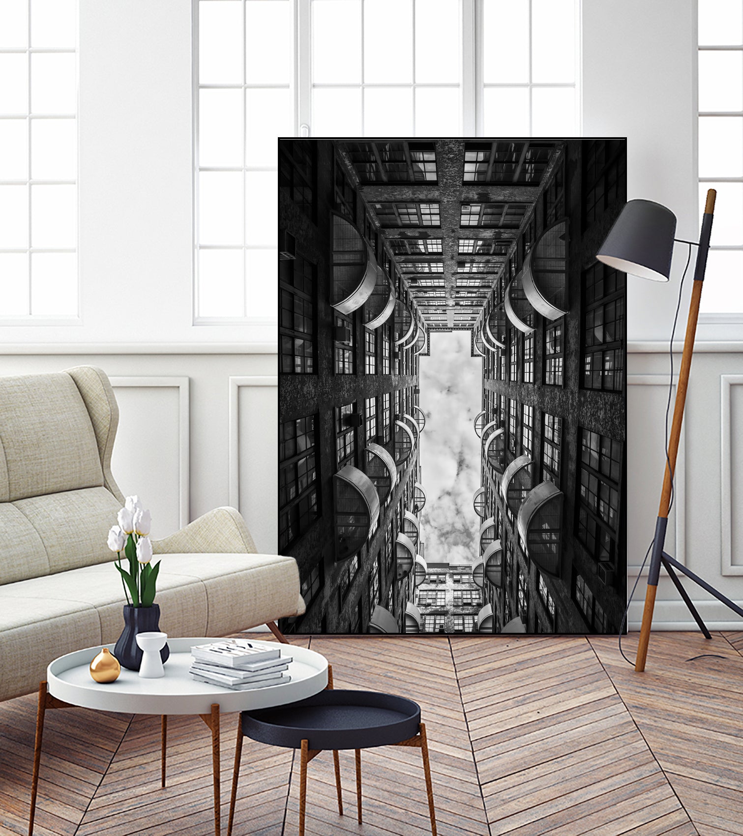 Westbeth Artists Housing by Jianfeng Chen on GIANT ART - black photo manipulation