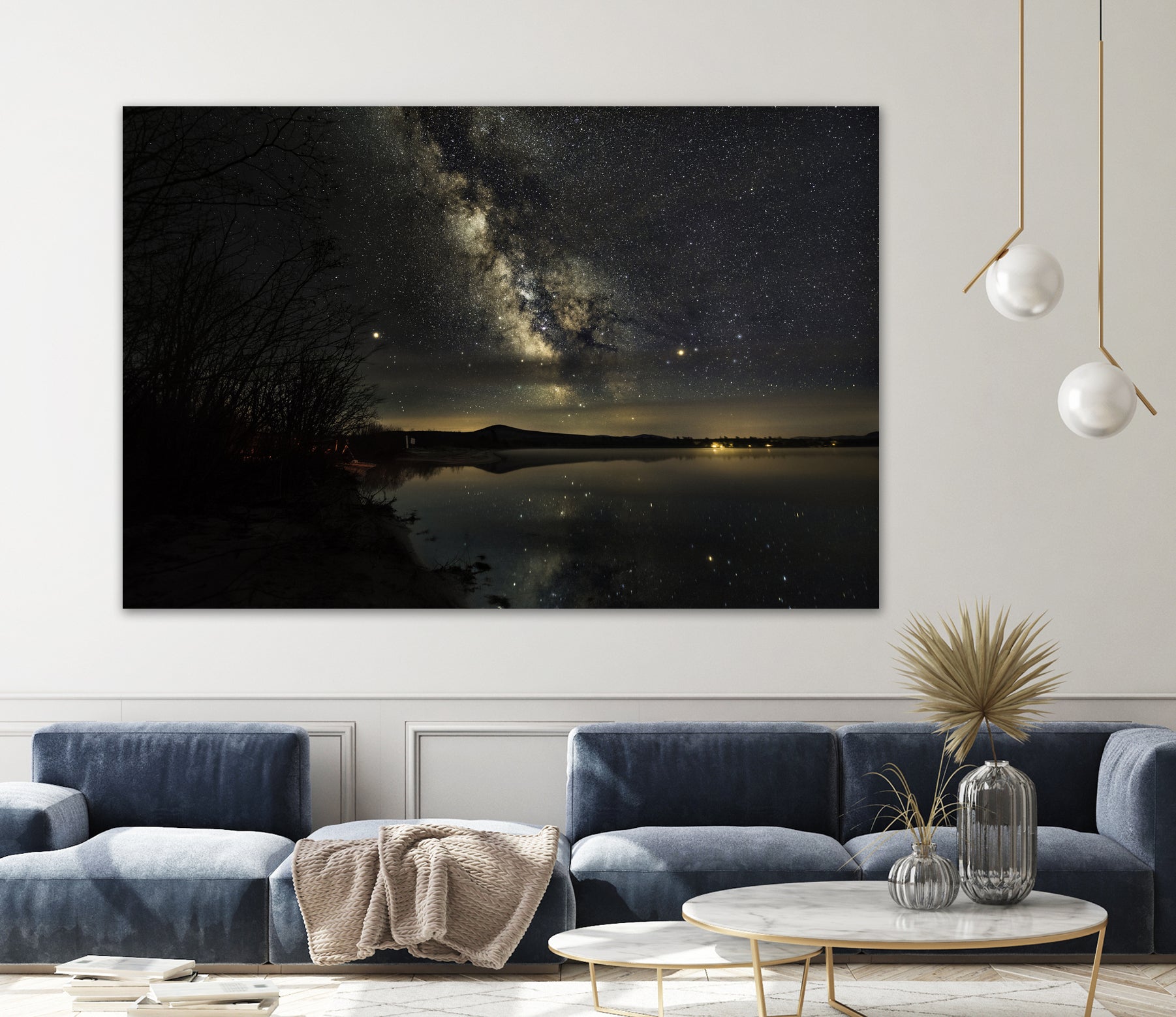 Milky way by Lorenzo Bustillo on GIANT ART - gray photo illustration