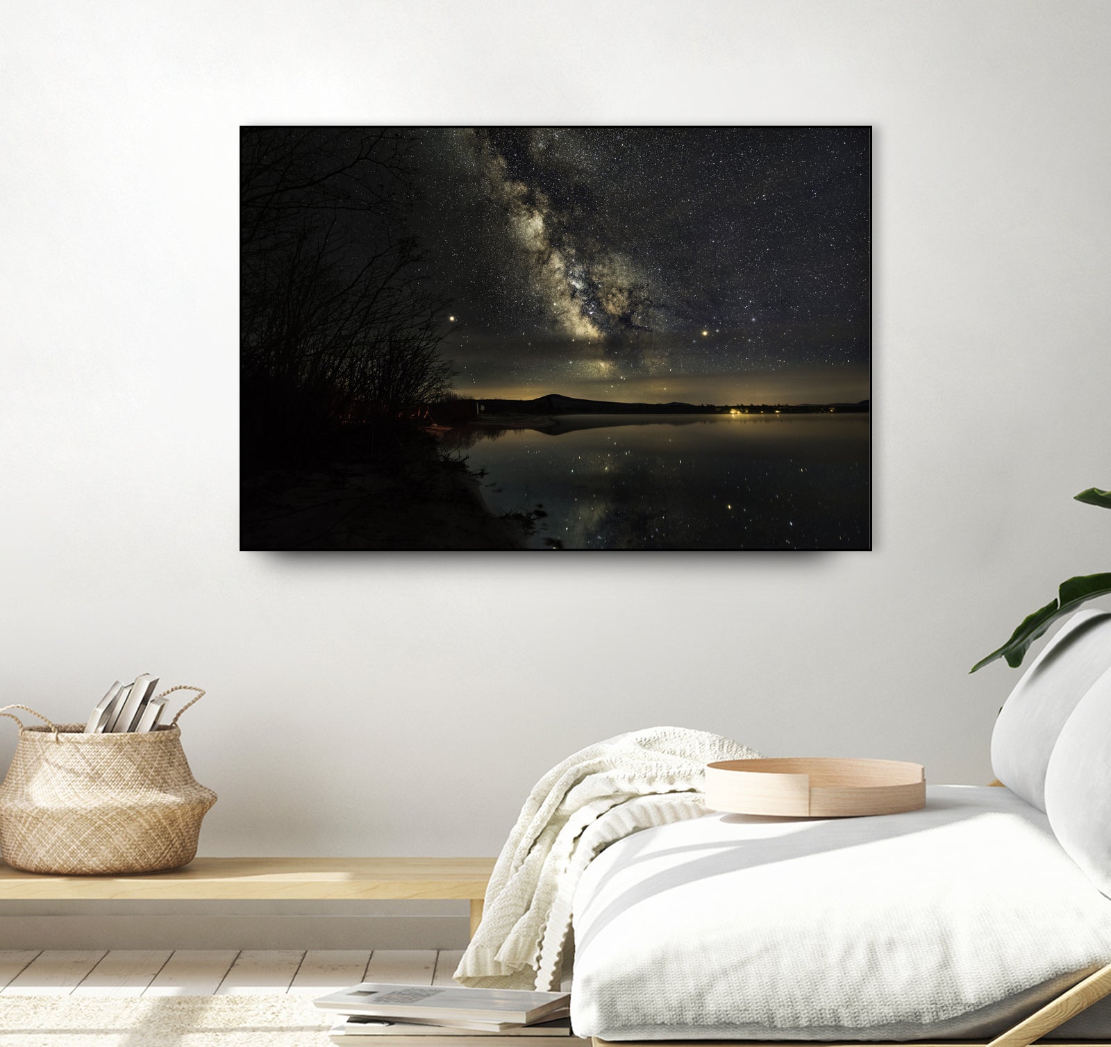 Milky way by Lorenzo Bustillo on GIANT ART - gray photo illustration