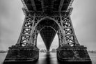 Williamsburg bridge by Jianfeng Chen on GIANT ART - black photo manipulation