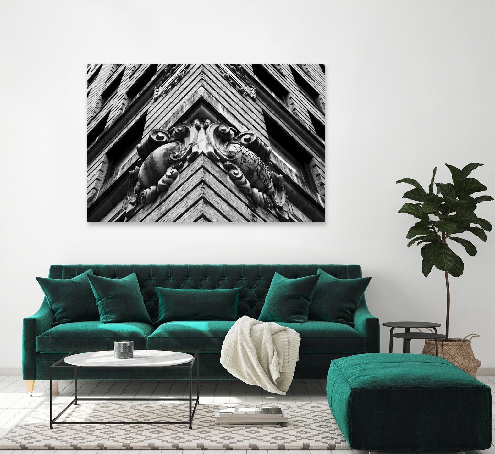 Waverly Building New York University by Jianfeng Chen on GIANT ART - black photo manipulation