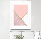 Glitter and marble by Denitsa Tsonkova on GIANT ART - pink digital drawing