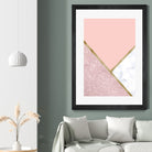 Glitter and marble by Denitsa Tsonkova on GIANT ART - pink digital drawing