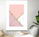 Glitter and marble by Denitsa Tsonkova on GIANT ART - pink digital drawing