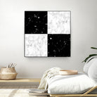 Black and white marble by Denitsa Tsonkova on GIANT ART - black digital drawing