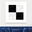 Black and white marble by Denitsa Tsonkova on GIANT ART - black digital drawing