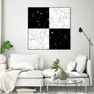 Black and white marble by Denitsa Tsonkova on GIANT ART - black digital drawing