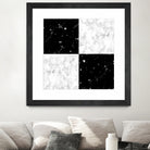 Black and white marble by Denitsa Tsonkova on GIANT ART - black digital drawing