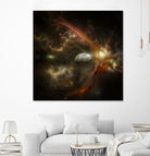 Bright nebula by Alain Gaymard on GIANT ART - black 3d art