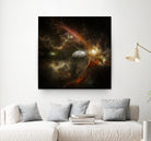 Bright nebula by Alain Gaymard on GIANT ART - black 3d art