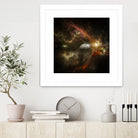 Bright nebula by Alain Gaymard on GIANT ART - black 3d art