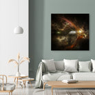 Bright nebula by Alain Gaymard on GIANT ART - black 3d art