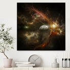 Bright nebula by Alain Gaymard on GIANT ART - black 3d art