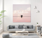 Dreamer by Donna Carter on GIANT ART - pink typography