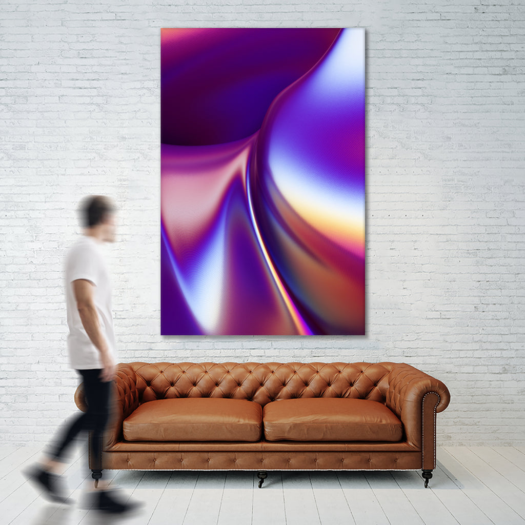 Purple Wave by Danny Jardim on GIANT ART - fuchsia digital painting