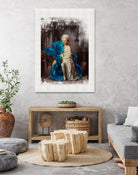 Pet by José Luis Guerrero on GIANT ART - blue digital painting