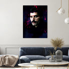 Freddie Mercury by Dmitry Belov on GIANT ART - black digital painting