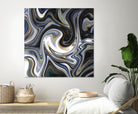 Marble in Grey and Black by Royal SunGate on GIANT ART - black digital painting