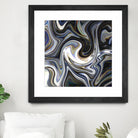 Marble in Grey and Black by Royal SunGate on GIANT ART - black digital painting