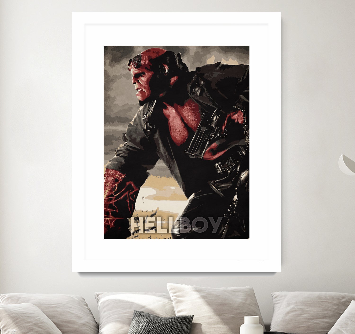 hellboy by Durro Art on GIANT ART - red character design