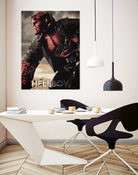 hellboy by Durro Art on GIANT ART - red character design