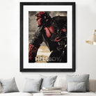 hellboy by Durro Art on GIANT ART - red character design