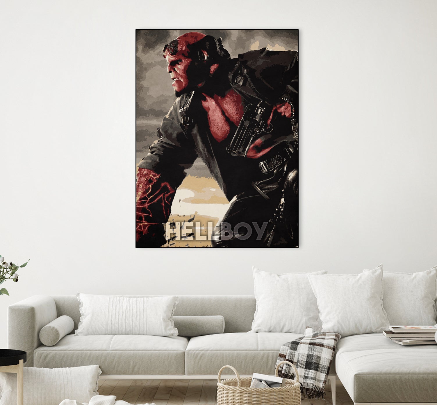 hellboy by Durro Art on GIANT ART - red character design