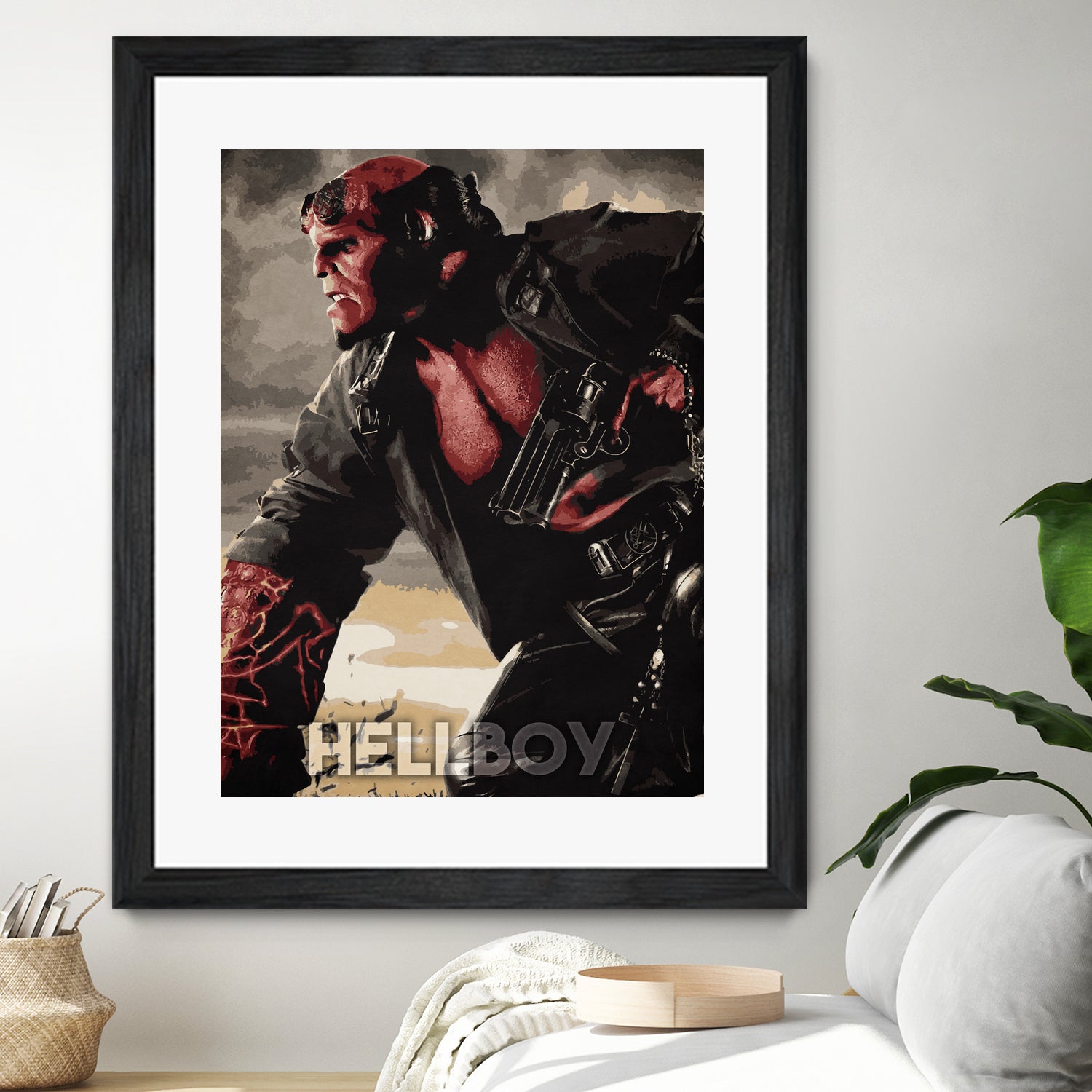 hellboy by Durro Art on GIANT ART - red character design