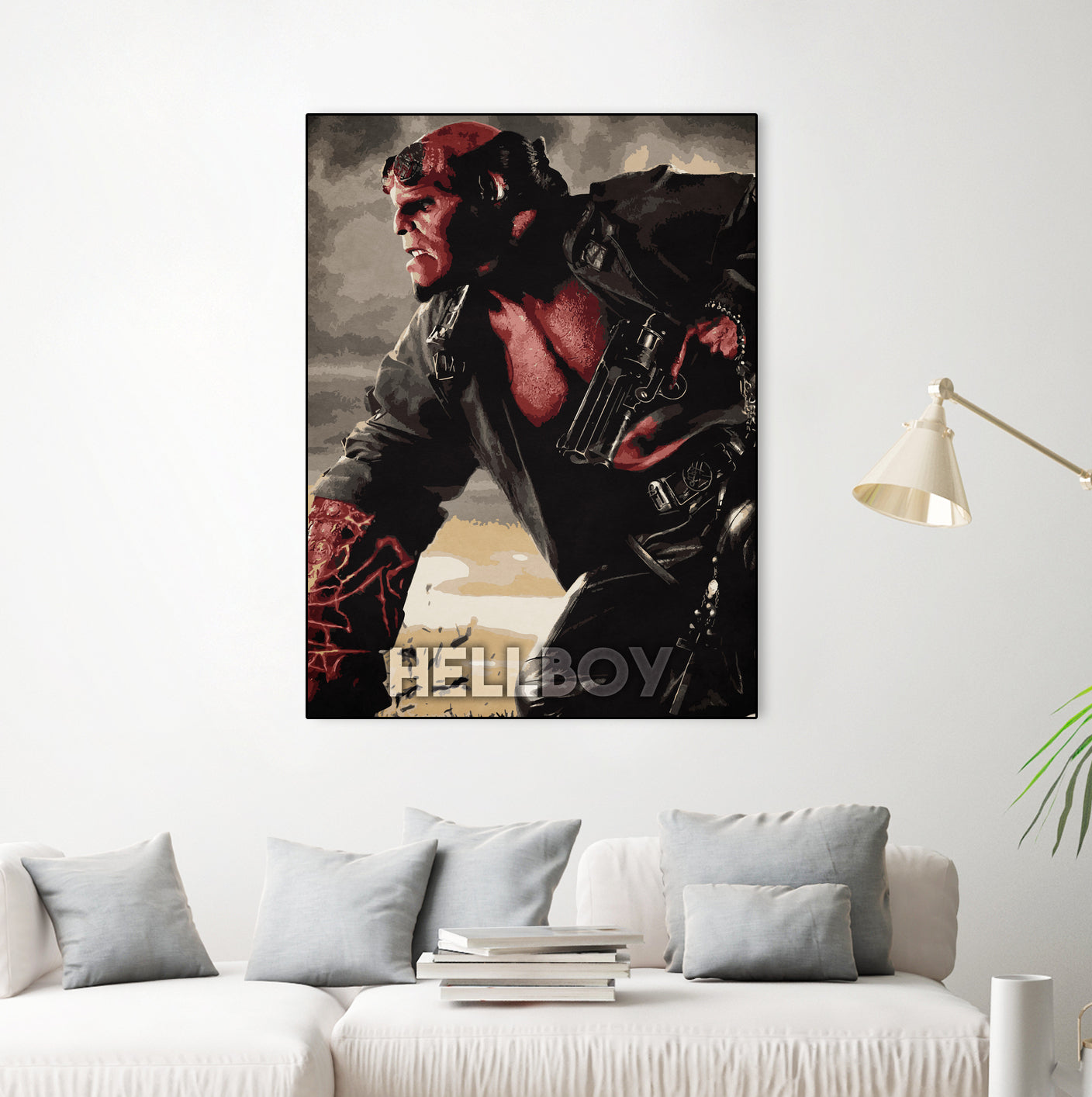 hellboy by Durro Art on GIANT ART - red character design